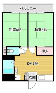 ワイズビレッジ【2階】の間取り