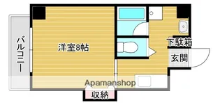 VILLA榎【2階】の間取り