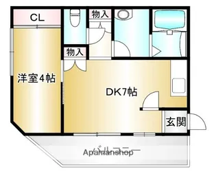 レアリゼ【1階】の間取り