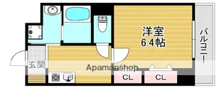 CELESTE大久保新田【4階】の間取り