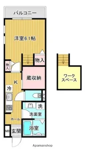 BELLE LEAD田辺北里(ミサワホーム)【1階】の間取り