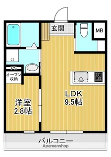 PACE(パーチェ)【1階】の間取り