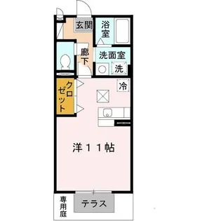 グランシャリオ(城陽市)【1階】の間取り