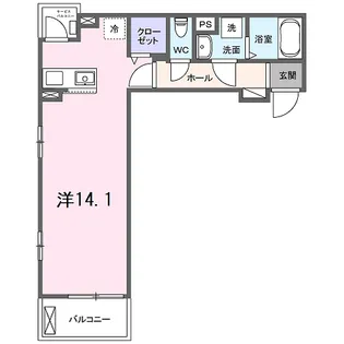 ガーデン・アイリス【2階】の間取り