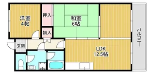 ロイヤルオーク【2階】の間取り