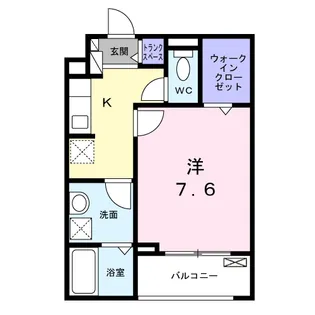 カルム 新久【2階】の間取り