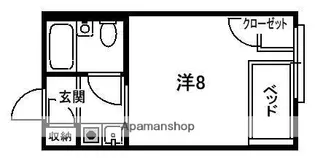 アドヴァンス21【1階】の間取り