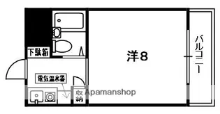 イーグルハウス【4階】の間取り