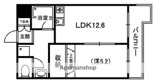 Mプラザ大住参番館【3階】の間取り
