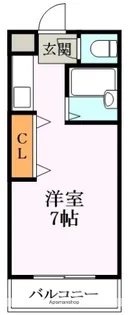 リビエイール【1階】の間取り