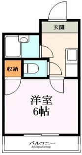 メゾン長池【2階】の間取り