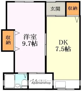 フェリスタス【1階】の間取り