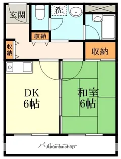 メゾン・コヤマ【201号室】の間取り