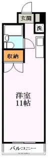 プレシードノモト【4階】の間取り