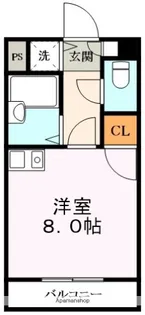 森ビルディング【2階】の間取り