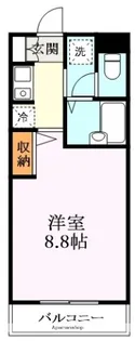 リジェール柳田【1階】の間取り