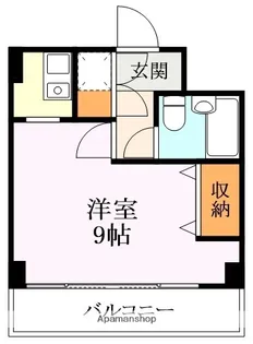 アビタシオンマキシマ【401号室】の間取り