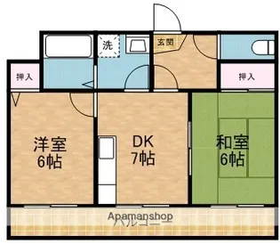 ノースパレス27【2階】の間取り