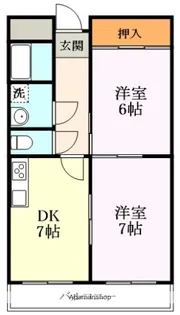 壱番館【107号室】の間取り