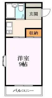 コート黄檗【2階】の間取り