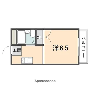HRKスポーツレジデンス【4階】の間取り