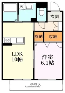 フェリーチェ【1階】の間取り