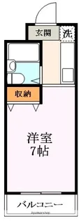 グレセントYYU−Ⅱ【4階】の間取り