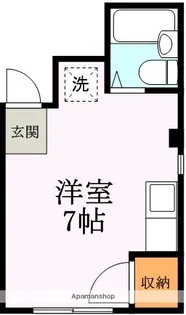 ミナージュ宇治【103号室】の間取り