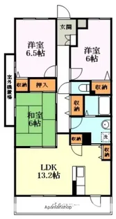 グランK’Sジオ【1階】の間取り