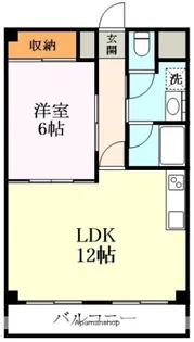 グラン・モントレゥー【4階】の間取り