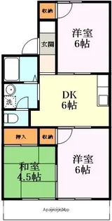 3DKの間取り画像