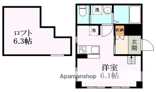 ラ・フォルテシモ【3階】の間取り