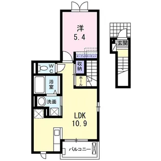 ジラソーレ【2階】の間取り