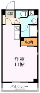 エバー・グリーン六地蔵駅前【3階】の間取り