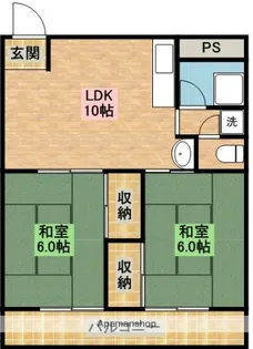 エバーグリーン宇治弐番館【305号室】の間取り