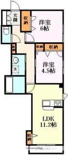 STAR K【1階】の間取り