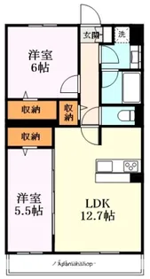 PLUM OWL Ⅱ【1階】の間取り