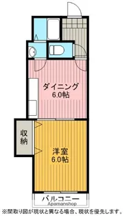 ルミエール春日森【2階】の間取り