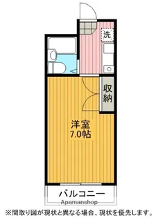 ジュネス神楽田【4階】の間取り