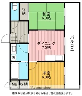 ノースパレス27【2階】の間取り
