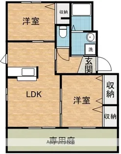 グリーンアネックス【1階】の間取り