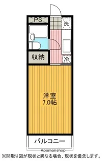 ハイツ池本Ⅱ【3階】の間取り