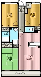 グランK’Sジオ【1階】の間取り