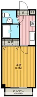 ルーミネス芦谷二番館【2階】の間取り