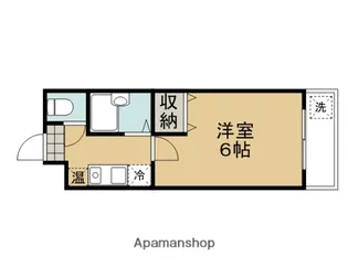 パルコーポ大宮【103号室】の間取り