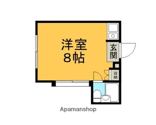 サンローラン北大路【104号室】の間取り