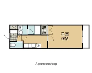 シェモア北山【204号室】の間取り