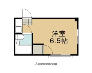 1Rの間取り画像