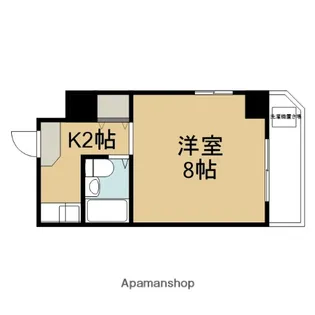 ラビスタ【2階】の間取り