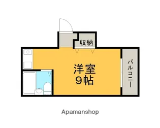 ラビスタ【307号室】の間取り